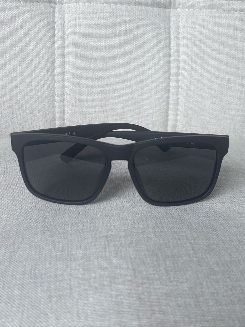 Goodr Grim Reaper’s Spring Fling Matte Black Square Sunglasses